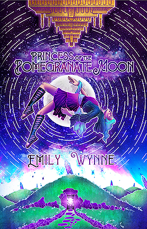 Princess of the Pomegranate Moon book front cover.
